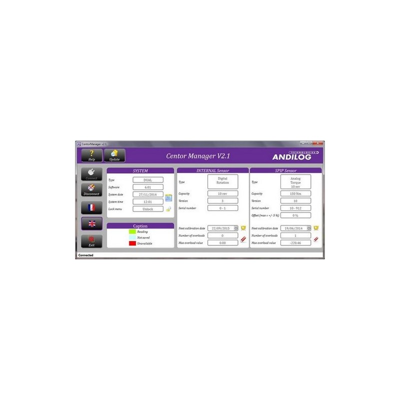 Centor Manager Software