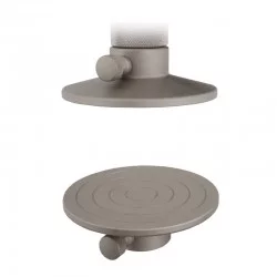 Druckplatte aus Stahl 156mm