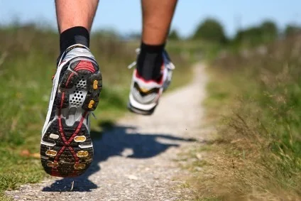 Druckprüfung an Schuhsohlen
